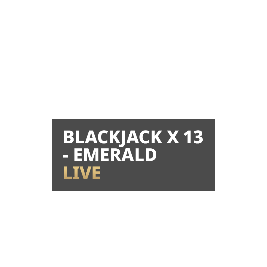 BlackjackX 13 - Emerald Live em Betfair Cassino