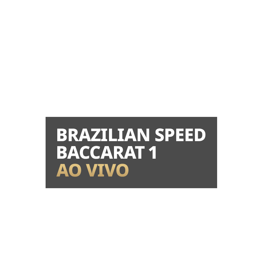 Brazilian Speed Baccarat 1 Ao Vivo em Betfair Cassino