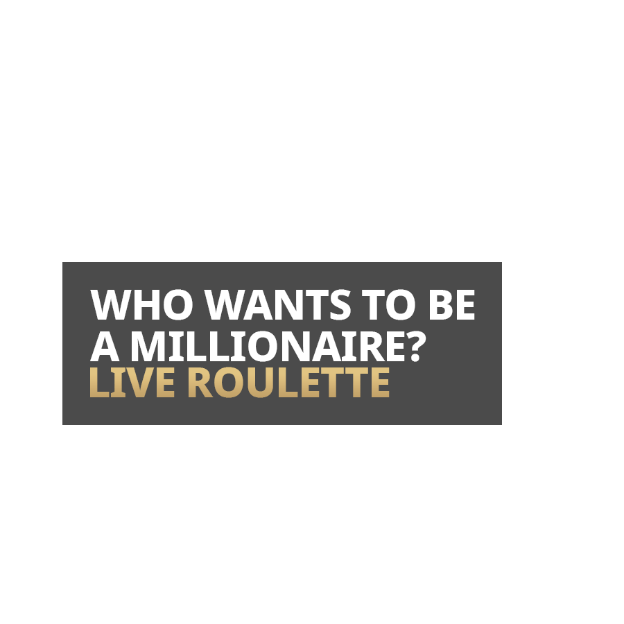 Who Wants To Be A Millionaire Roulette Live em Betfair Cassino