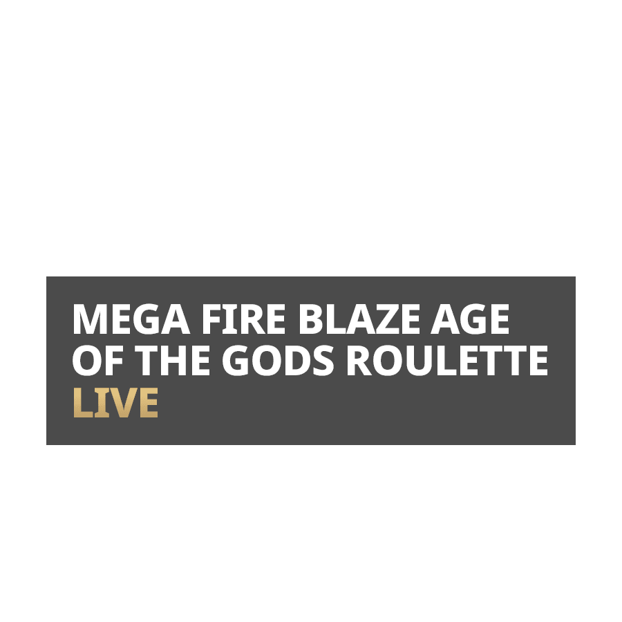 Mega Fire Blaze Age of the Gods Roulette Live