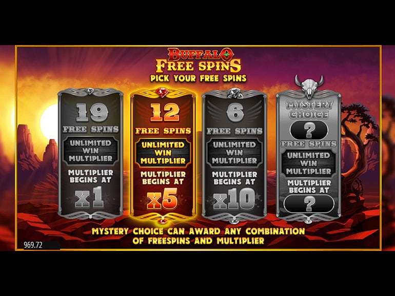 Bison Casino App Képernyőkép