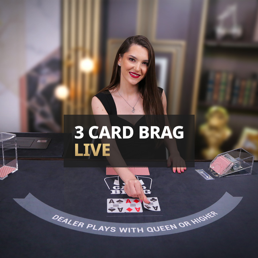 Juego Live 3 Card Brag en la app de Betfair