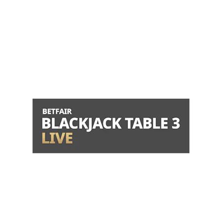 Betfair Live Blackjack Table 3 on Betfair Casino