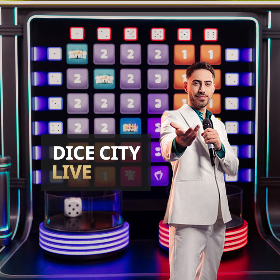 Betfair Live Casino Dice City Game Tile