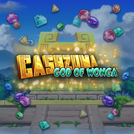 Captura de pantalla del slot Cashzuma God of Wonga en Betfair, mostrando símbolos y carretes