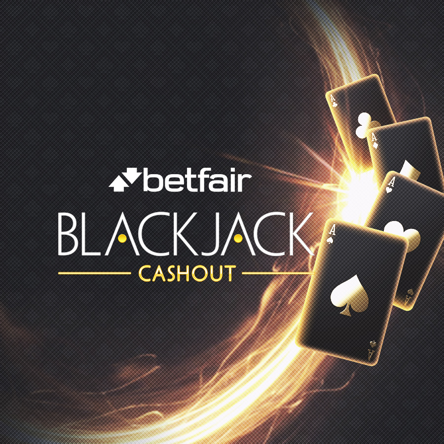 Interfaz de Betfair Premium Blackjack mostrando CashOut