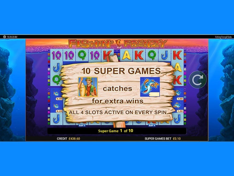 Fishing Frenzy Power 4 Slots Fishing Frenzy Power 4 Slots