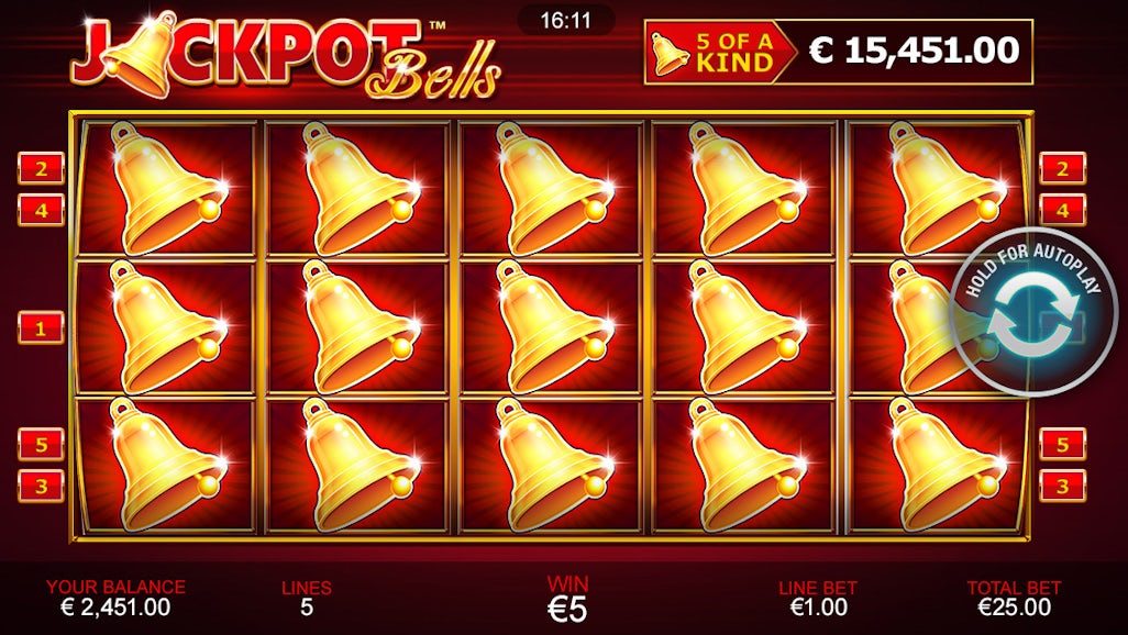 Jackpot Bells Slot Rtp 96 03 Betfair Casino