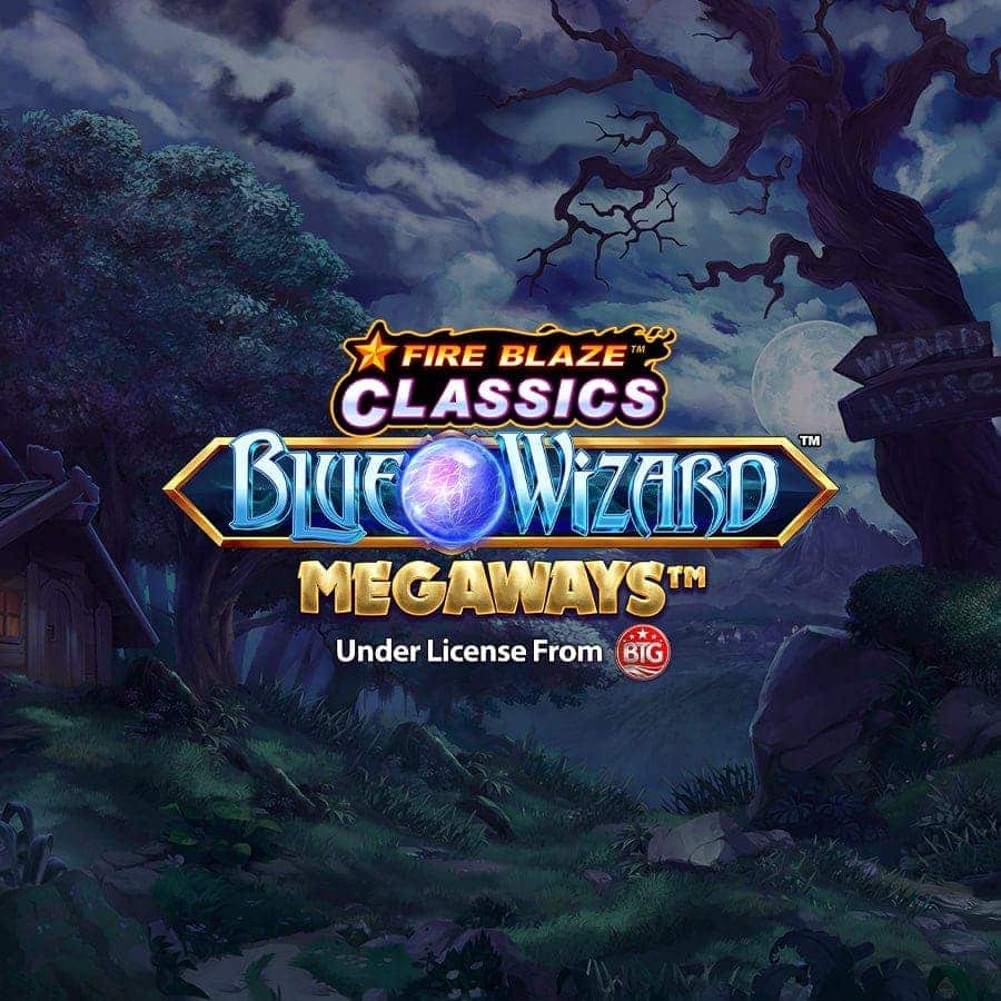 Captura del juego Blue Wizard Megaways en Betfair