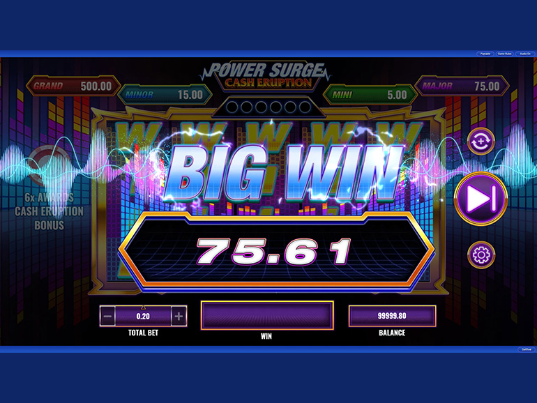Juega a Cash Eruption Power Surge » Betfair™ Casino