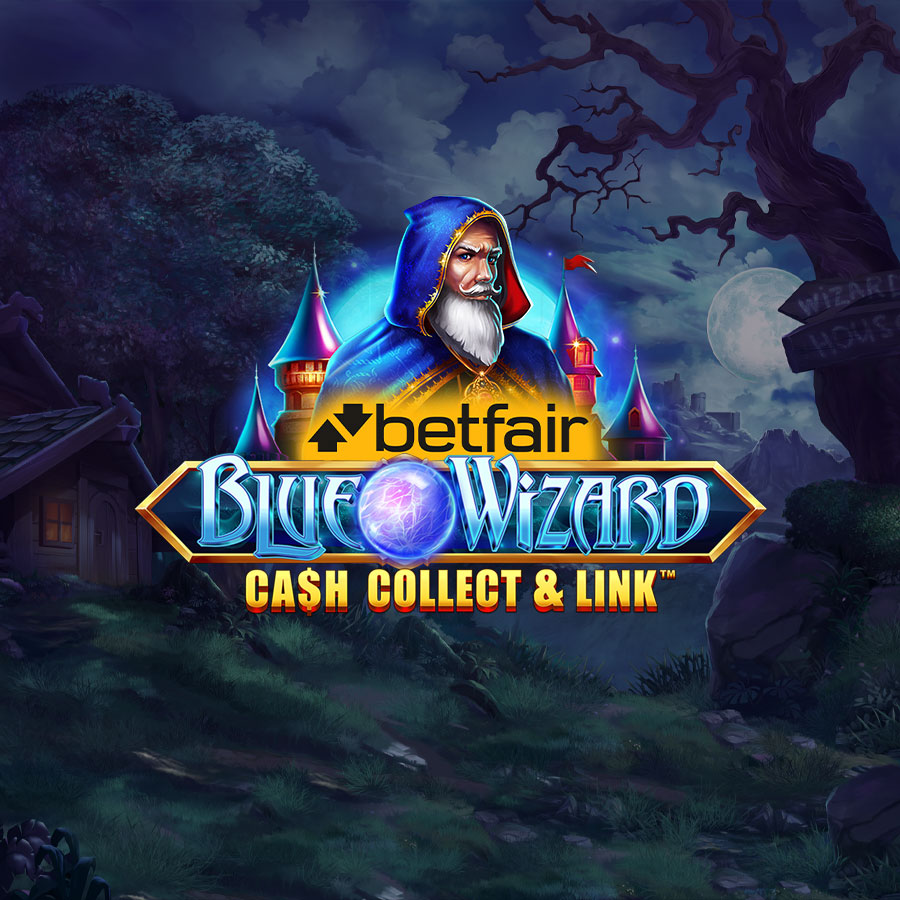 Captura del juego Blue Wizard Cash Collect en Betfair Casino