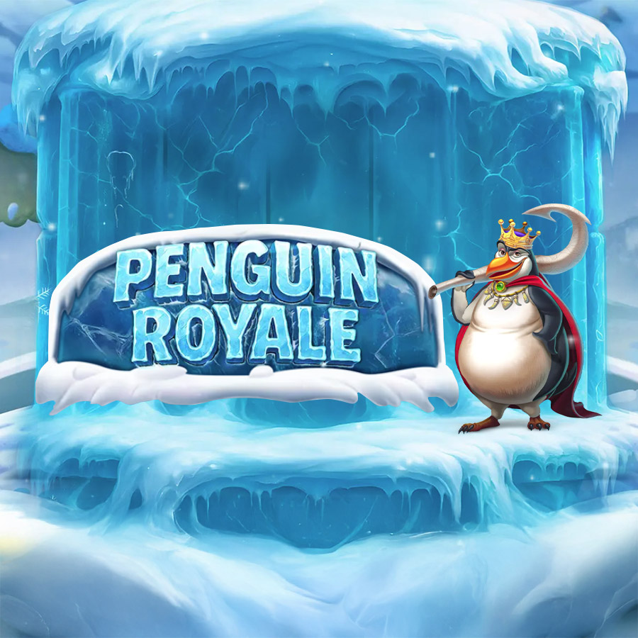 Interfaz de la Betfair app mostrando el juego Penguin Royale