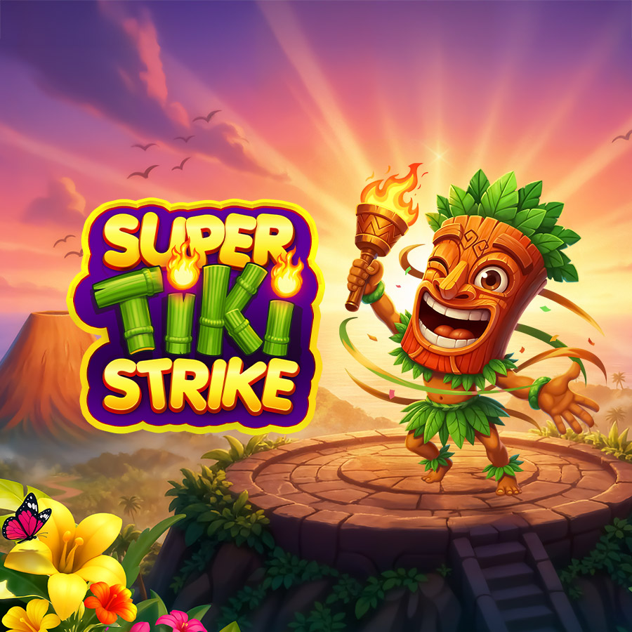Captura de pantalla del slot Super Tiki Strike en Betfair