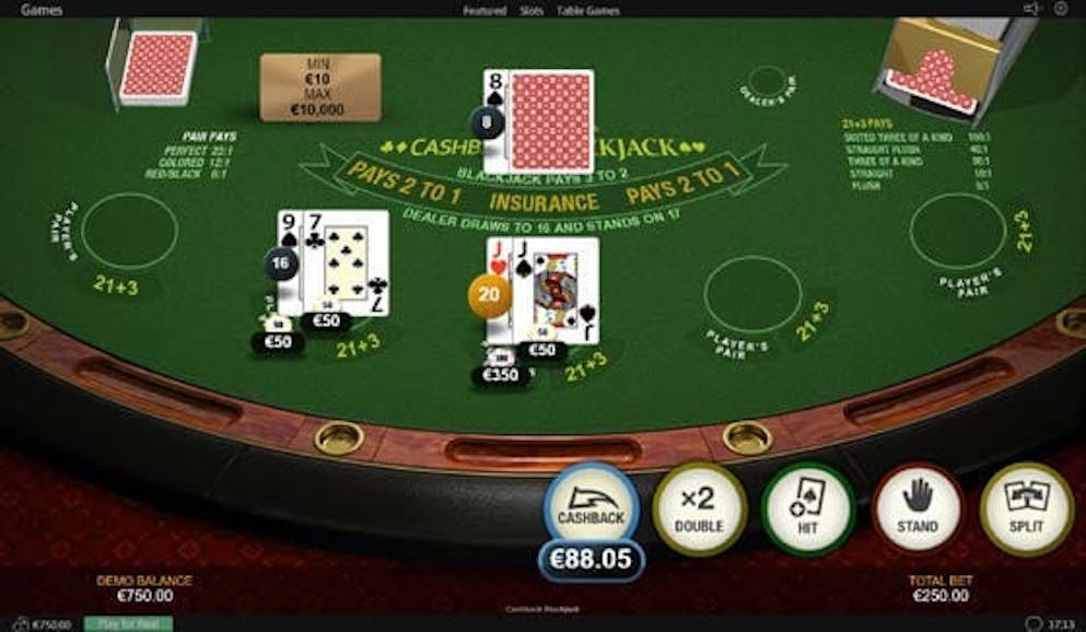 Cashback en apuestas de poker