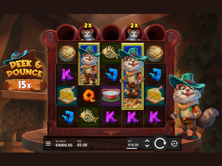 Peek & Pounce Slot » Betfair™ Casino