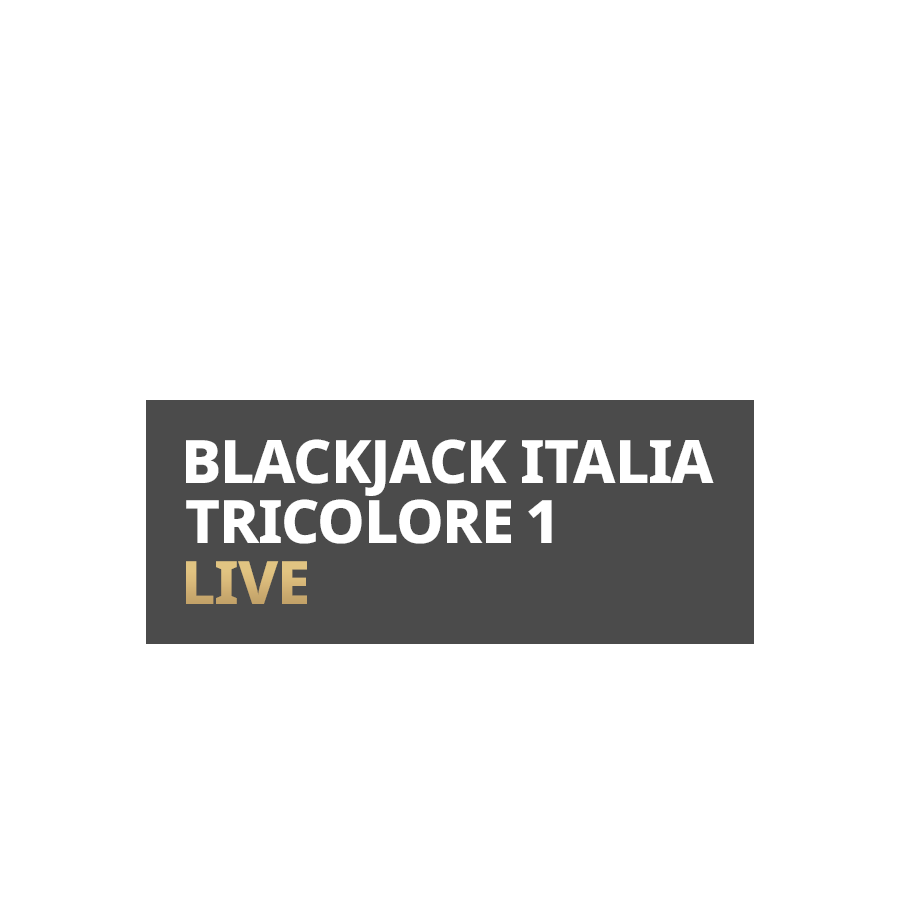 Live Blackjack Italia Tricolore 1 - Betfair Casinò