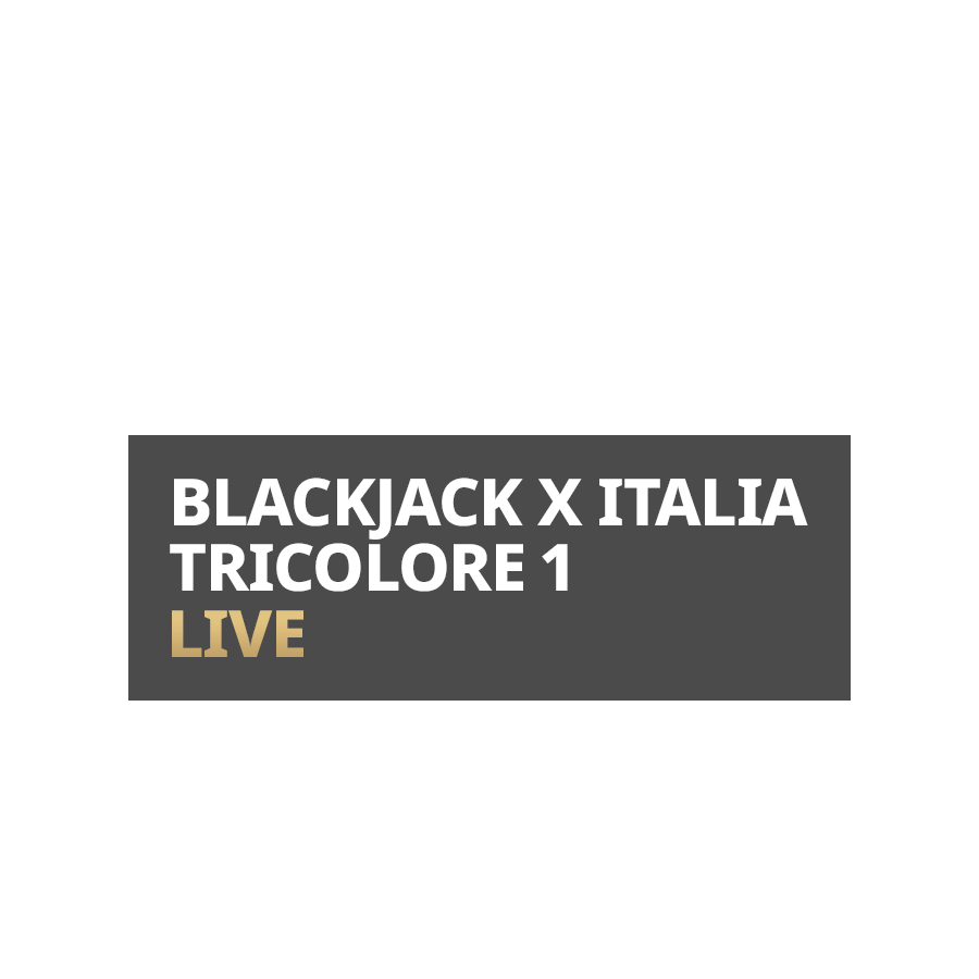 BlackjackX Italia Tricolore 1 Live - Betfair Casinò