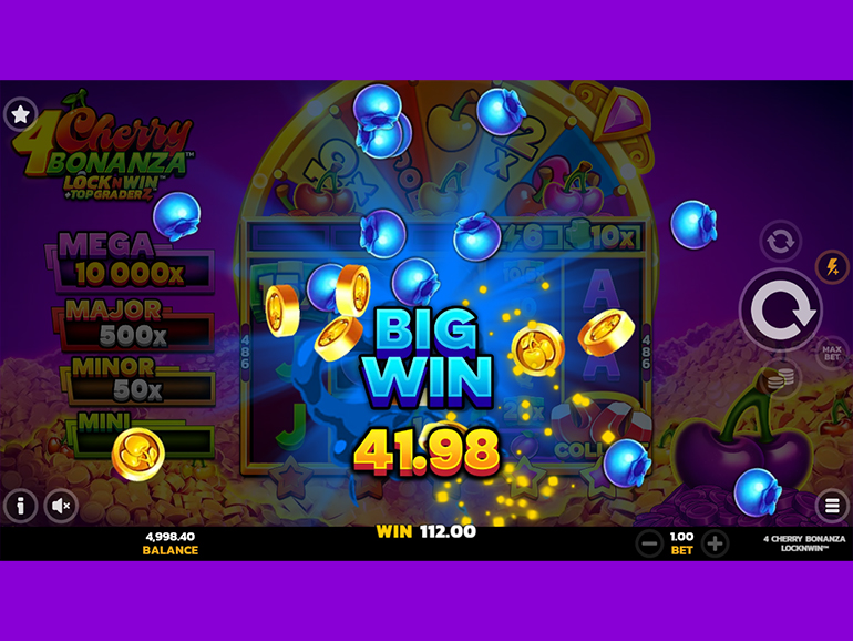 Gioca a 4 Cherry Bonanza LOCKNWIN™ » Betfair Casino