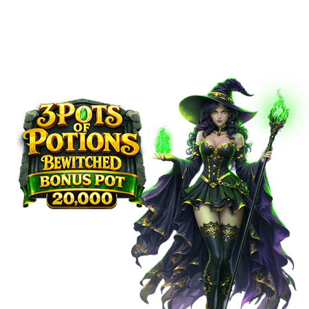 3 Pots Of Potions 20,000 Bewitched