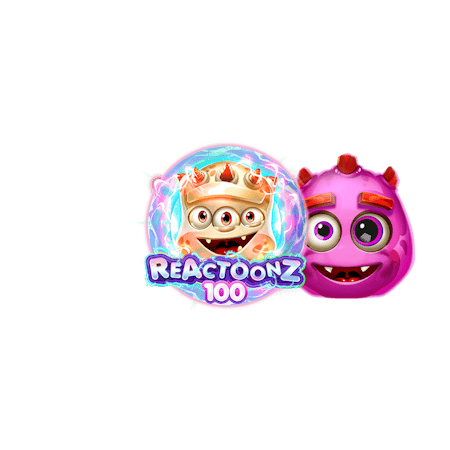 Reactoonz game logo featuring colorful alien characters