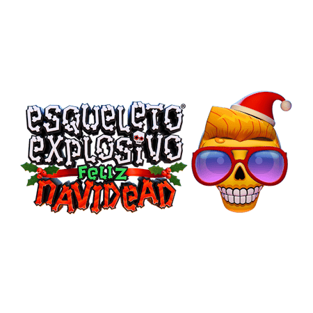 Esqueleto Explosivo Feliz Navidead