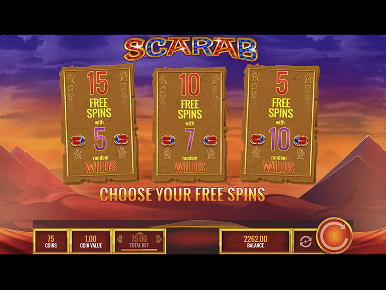 Scarab Treasure Slot