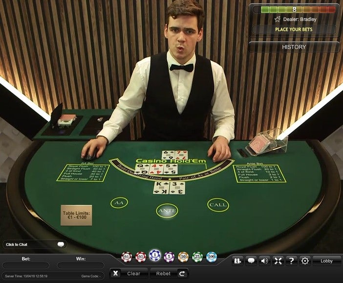 online casino holdem