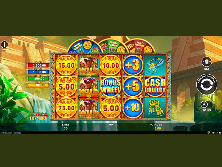 Play Azteca: Cash Collect - Slots at Paddy Power™ Games