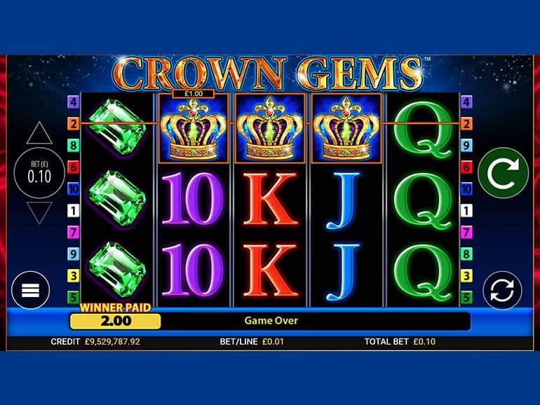 Crown Prizes en juegos de azar