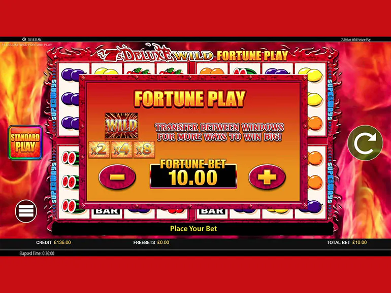 Screenshot of Wild Fortune slots gameplay