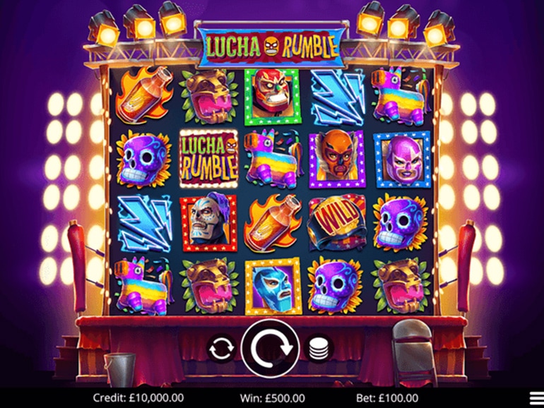 Lucha Rumble Jackpot – Classic Lucha Libre Slot at Paddy Power™ Bingo