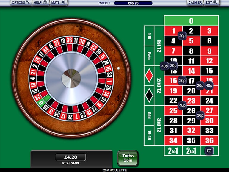 20p Roulette Game Real Money Play at Paddy Power™ Bingo
