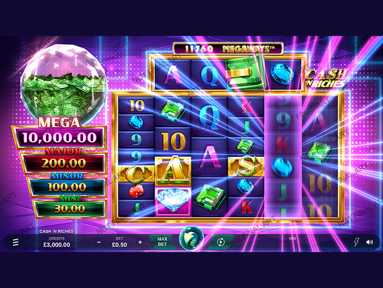 Mega Riches Slot Screenshot