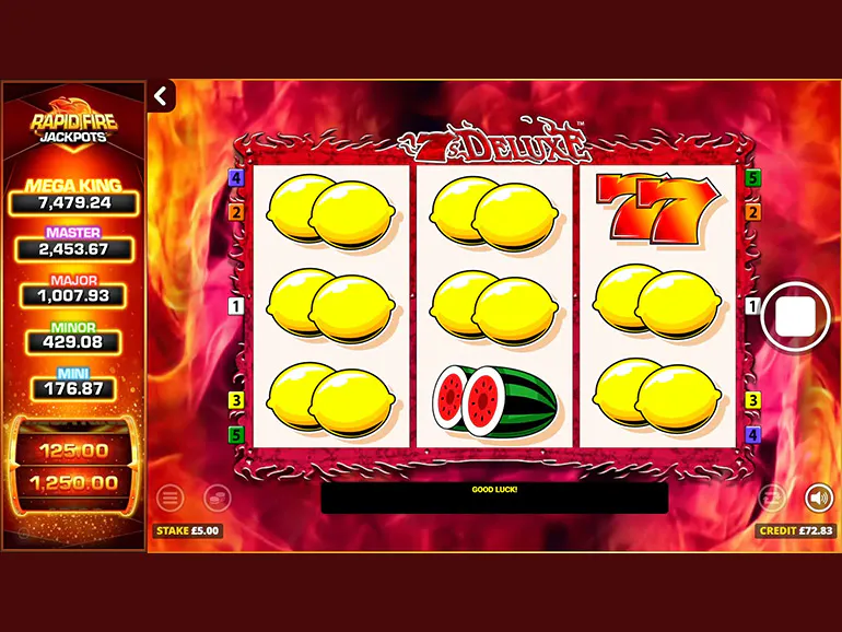 7s Deluxe Rapid Fire » Play Online at Paddy Power™ Games