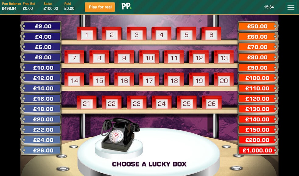 Deal or no deal casino game online смотреть фильм ограбить казино