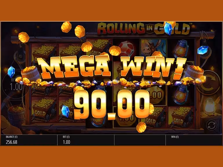 Rolling in Gold slot