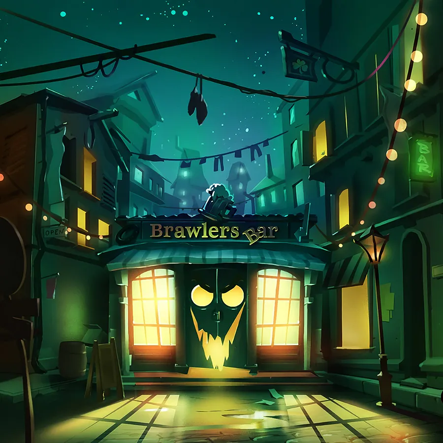 Brawler's Bar Cash Collect on Paddy Power Games