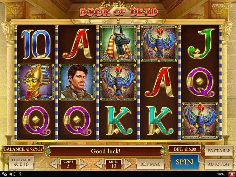 Book of Dead demo 2025: speel gratis en leer de slot kennen
